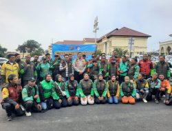 Ditlantas Polda Jambi Gandeng Komunitas Ojek Online, Perkuat Kamseltibcarlantas Lewat Operasi Keselamatan 2026.