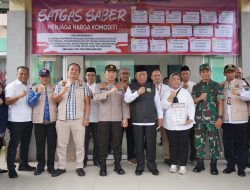 Danrem 042/Gapu dan Wakil Gubernur Jambi Turun ke Pasar Angso Duo, Pastikan Stok dan Harga Bapok Aman Jelang Ramadhan.