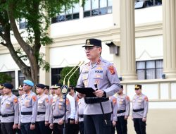 Kapolda Jambi Pimpin Upacara Bendera Kesadaran Nasional, Tekankan Profesionalisme dan Integritas Personel.