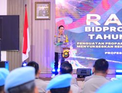 Kapolda Jambi Buka Rakernis Bidpropam 2026, Tekankan Pengawasan Adaptif dan Humanis.