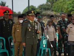 Danrem 042/Gapu Pimpin Pemakaman militer Almarhum Kolonel Inf (Purn) Sutrisno, Dedikasi Dikenang Sepanjang Masa.