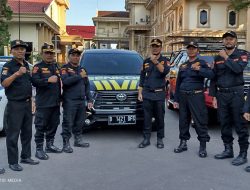 Senkom Mitra Polri Jambi Ikuti Apel Gelar Pasukan Ops Ketupat 2026 di Polda Jambi.