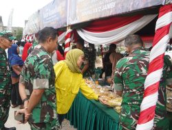Korem 042/Gapu Gelar Bazar Ramadhan TNI 2026, Warga Jambi Timur Antusias Berburu Sembako Murah.