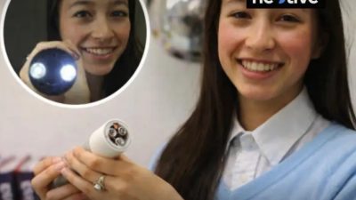 Remaja Ini Ciptakan Senter Dari Panas Tangan.