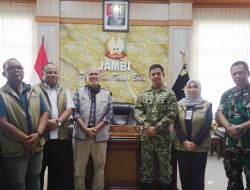 Danrem 042/Gapu Terima Audiensi Pimpinan Wilayah Perum Bulog Kanwil Jambi, Perkuat Sinergi Ketahanan Pangan.