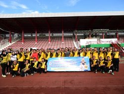 Polda Jambi Gelar Uji Kesamaptaan Jasmani Berkala Semester I Tahun 2026.