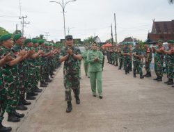 Danrem 042/Gapu Kunker ke Kodim 0419/Tanjab, Tekankan Disiplin dan Respons Cepat di Wilayah.