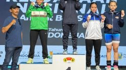 Julianan Klarisa Raih 3 Mendali Emas Dalam Kejurnas Lifter Angkat Besi 2026.