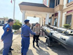 Wakapolda Jambi Tinjau Kesiapan SAR Perairan Ditpolairud, Pastikan Peralatan Siap Operasi.