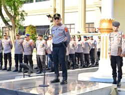 Polda Jambi Gelar Apel Siaga Pengamanan Peringatan Hari Buruh (May Day).