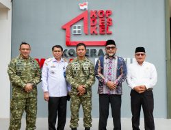 Danrem 042/Gapu Ikuti Vicon Peresmian 1.061 Koperasi Merah Putih oleh Presiden RI, Dorong Penguatan Ekonomi Rakyat.