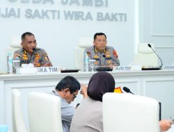 Polda Jambi Terima Kunjungan Tim Puslitbang Polri, Teliti Optimalisasi Almatsus Dalmas dan Ketahanan Pangan.