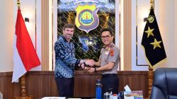 Kapolda Jambi Terima Audiensi Konsulat Amerika Serikat, Bahas Penguatan Kerja Sama Keamanan dan Pertukaran Informasi.