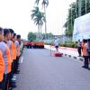 Sambut Hari Bhayangkara ke-80, Polda Jambi Gelar Gerakan Bersama Bersih Lingkungan Road to Presisi Merdeka Run 2026.