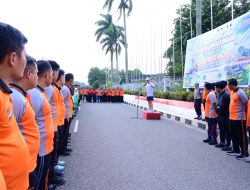 Sambut Hari Bhayangkara ke-80, Polda Jambi Gelar Gerakan Bersama Bersih Lingkungan Road to Presisi Merdeka Run 2026.