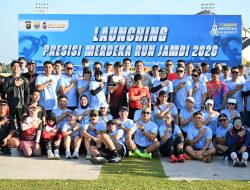 Polda Jambi Launching Presisi Merdeka Run Jambi 2026, Wujudkan Semangat “Satu Langkah, Sejuta Perubahan.