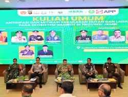 Forkopimda dan Akademisi Jambi Perkuat Kolaborasi Penanggulangan Karhutla, Kapolda Tekankan Pencegahan dan Penegakan Hukum.