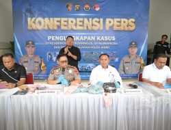 Polda Jambi Gelar Konferensi Pers Ungkap Ratusan Kasus Kriminal ,Narkotika Dan Tindak Pidana Khusus Selama SEMESTER 1 2026.