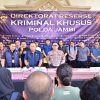 Ditreskrimsus Polda Jambi Ungkap Pembobolan Bank Jambi Rp144,82 Miliar, Tiga Tersangka Diamankan.