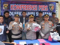 Polsek Jambi Selatan Ungkap 4 Perkara, 1 Diantaranya Korban Lansia 68 Tahun.