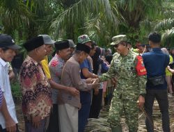 Pastikan Percepatan Program Ketahanan Pangan, Danrem 042/Gapu Tinjau Cetak Sawah Rakyat di Tebo.