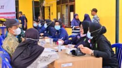 Bakti Kesehatan Presisi Polri, Polda Jambi Hadirkan Layanan Kesehatan Gratis bagi Warga Kasang Pudak.