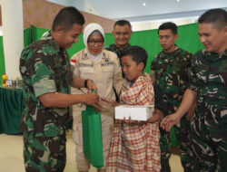 Sambut HUT Ke-81 TNI, Korem 042/Gapu Gelar Donor Darah, Sunatan Massal dan Pengobatan Gratis.