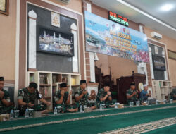 Peringati HUT Ke-81 TNI, Korem 042/Gapu Gelar Doa Bersama di Masjid At-Taqwa.