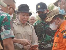 Danrem 042/Gapu Cek Jalur Karhutla di Tahura Orang Kayo Hitam, Tekankan Percepatan Penanganan.