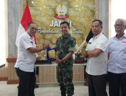Danrem 042/Gapu Terima Audiensi PEPABRI Jambi, Perkuat Sinergi dan Bahas Pencegahan Karhutla.