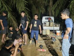 Polda Jambi Gelar Konferensi Pers Pengungkapan Kasus Dugaan Tambang Emas Ilegal di Bungo.