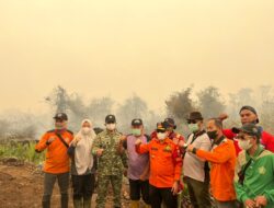 Danrem 042/Gapu Dampingi Gubernur Jambi, 148 Personel Gabungan Diterjunkan Perkuat Satgas Karhutla.