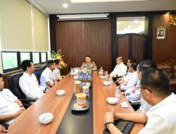 Kapolda Jambi Terima Audiensi Kanwil BPN Provinsi Jambi, Perkuat Sinergi Antar Instansi.
