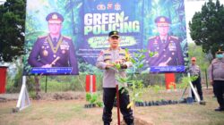 Kapolda Jambi Pimpin Penanaman Pohon di SPN, Wujudkan Komitmen Green Policing dan Pelestarian Lingkungan.