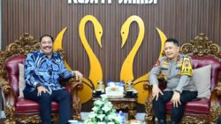 Kapolda Jambi Kunjungi Kejati, Perkuat Sinergitas Penegakan Hukum Antarinstansi.