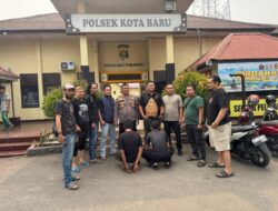 Polsek Kota Baru Bekuk 3 Pelaku Bobol Pipa Pertamina, Kapolresta Jambi: Kami Jaga Aset Vital Negara.