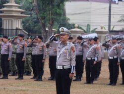 Kapolresta Jambi Pimpin Gelar Pasukan Operasi Patuh Siginjai 2026.